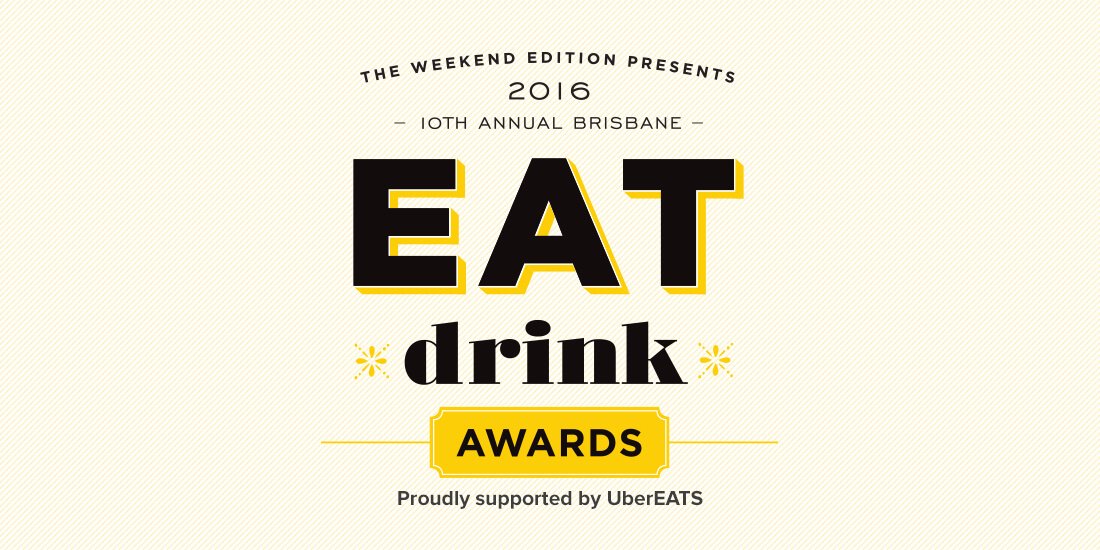 And the winners are … 2016 EAT/drink Awards announced!