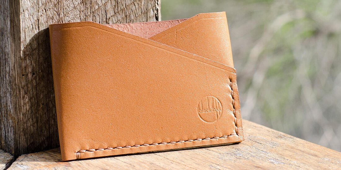 Safeguard your cards with a stylish wallet from Black Inkk