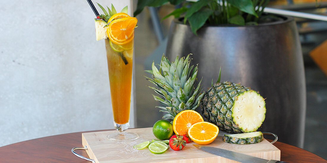 Cool off this summer by whipping up a tall glass of Stone’s Paradise Punch