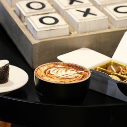 Indulge in coffee and chocolate inside hidden oasis Cafe Aloft