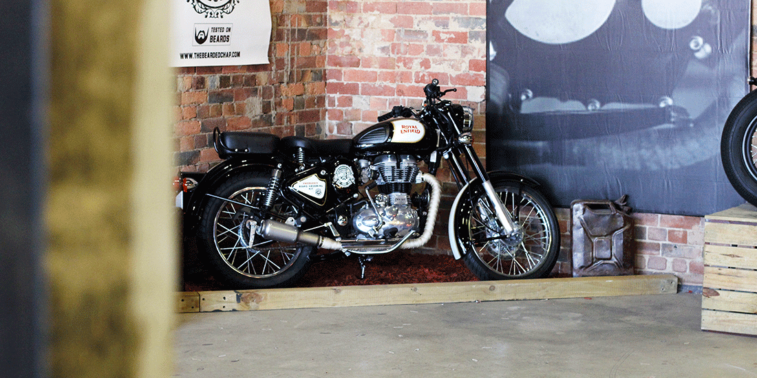 Choppers, chop-shops and coffee at Fortitude Valley's Smoked Garage