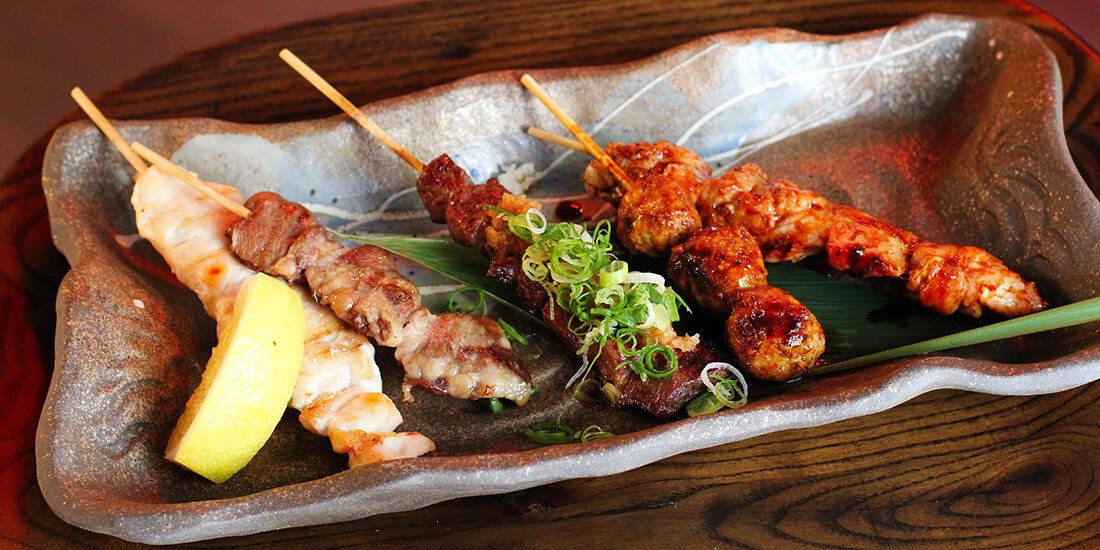 Yakitori skewers