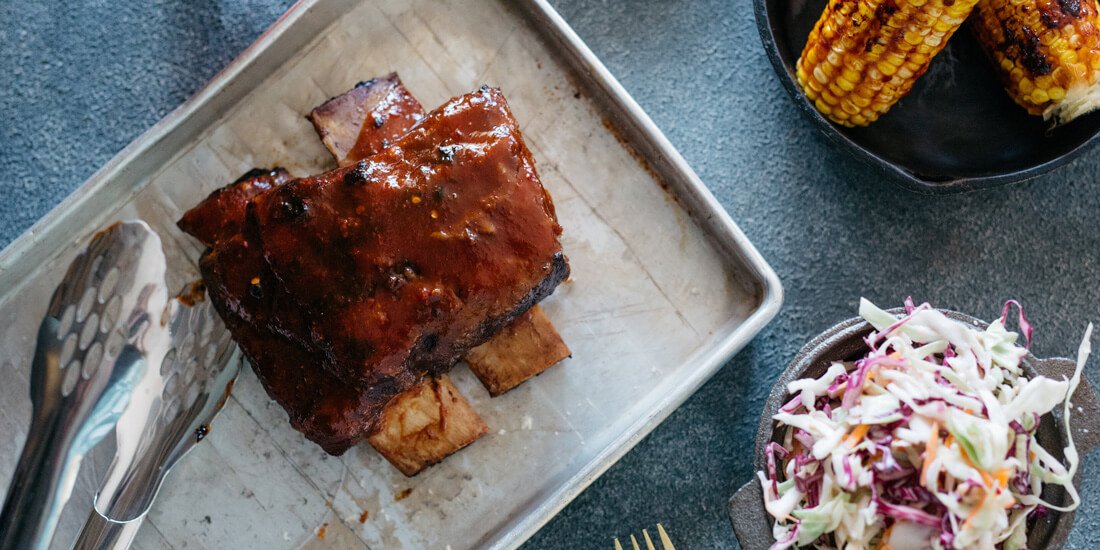 Get your fingers dirty at Big Roddy's Rippin' Rib Shack in South Brisbane