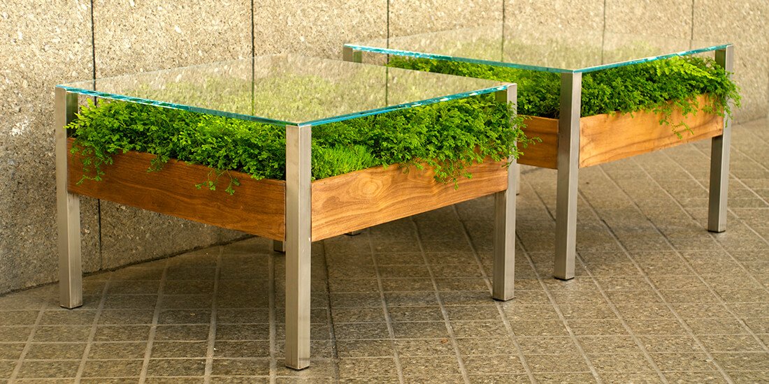 Turn your entertaining area into a green space with a Living Table