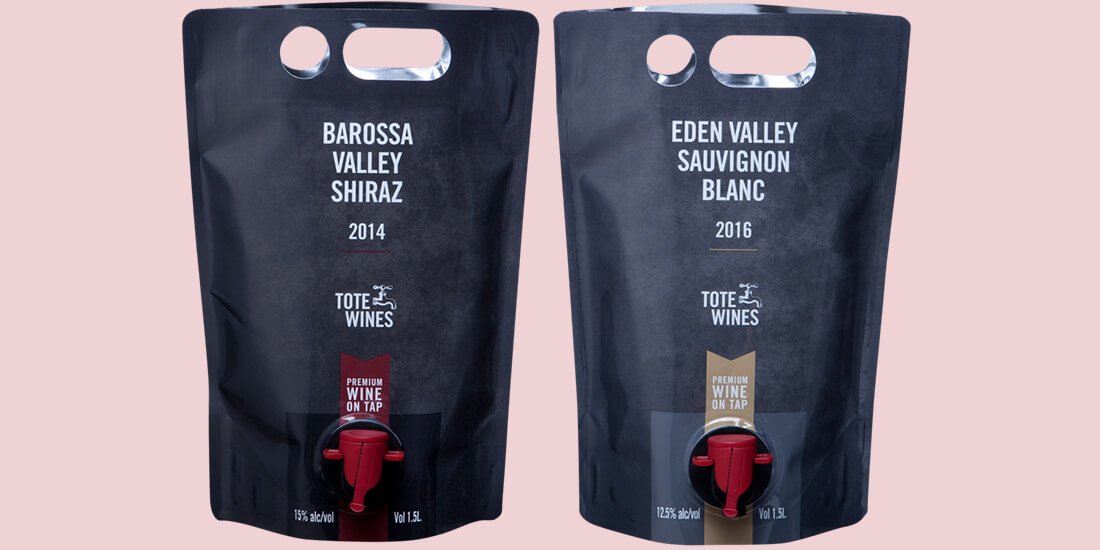 Forget Goon of Fortune – wine in a bag goes classy with Tote Wines