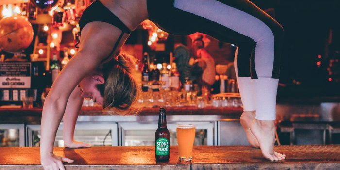 Beer Yoga