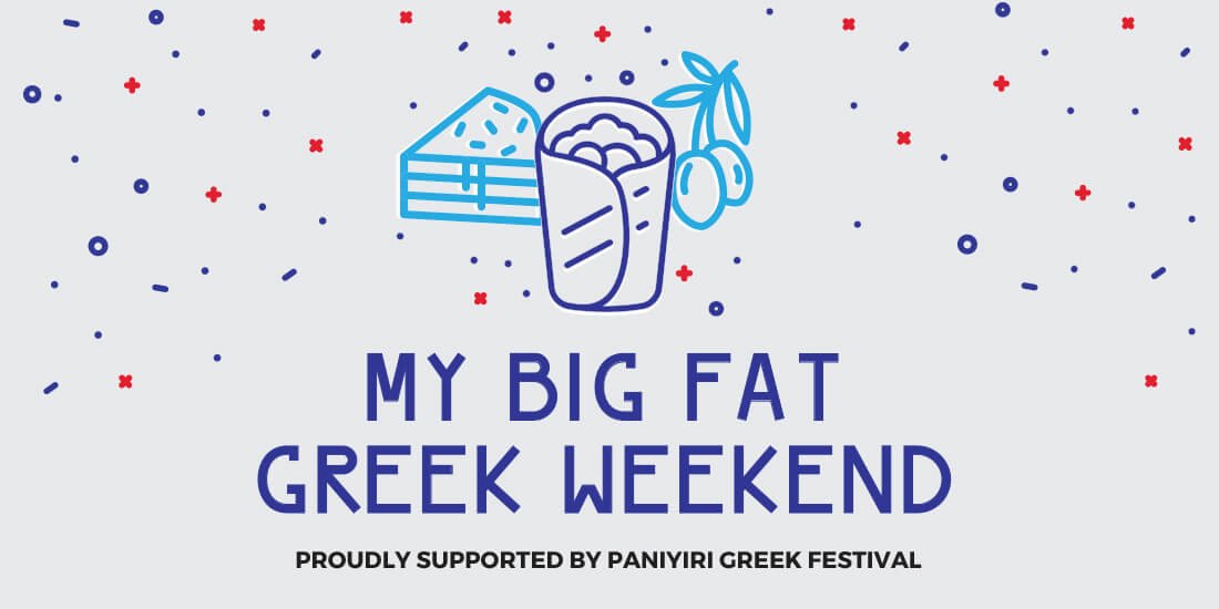 Win-frenzy alert! We're giving away hundreds of prizes, including a Big Fat Greek Weekend, thanks to Paniyiri!