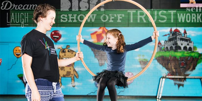 Flipside Circus Winter Holiday Workshops