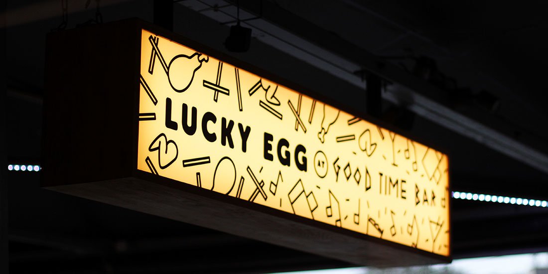 Get clucky over the bites and brews at West End's Lucky Egg at Good Time Bar