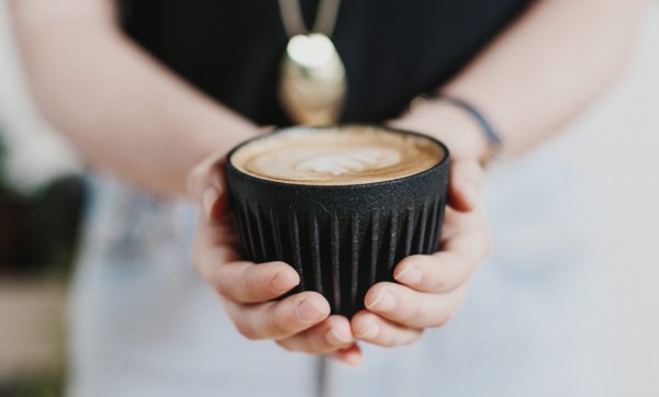 Drink coffee responsibly from a sustainable ‘coffee cup' by HuskeeCup