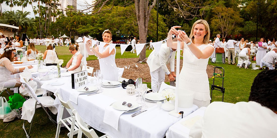 Everything is all white – tickets to Brisbane’s most prestigious dinner party are about to drop!