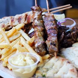 Opa! Greek Street Grill brings its Mediterranean eats to Gasworks