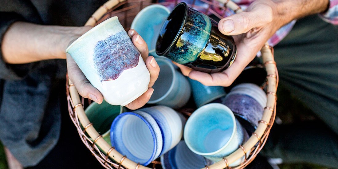 Join the war on waste with a handmade Planet Cup from Renton Bishopric Ceramics