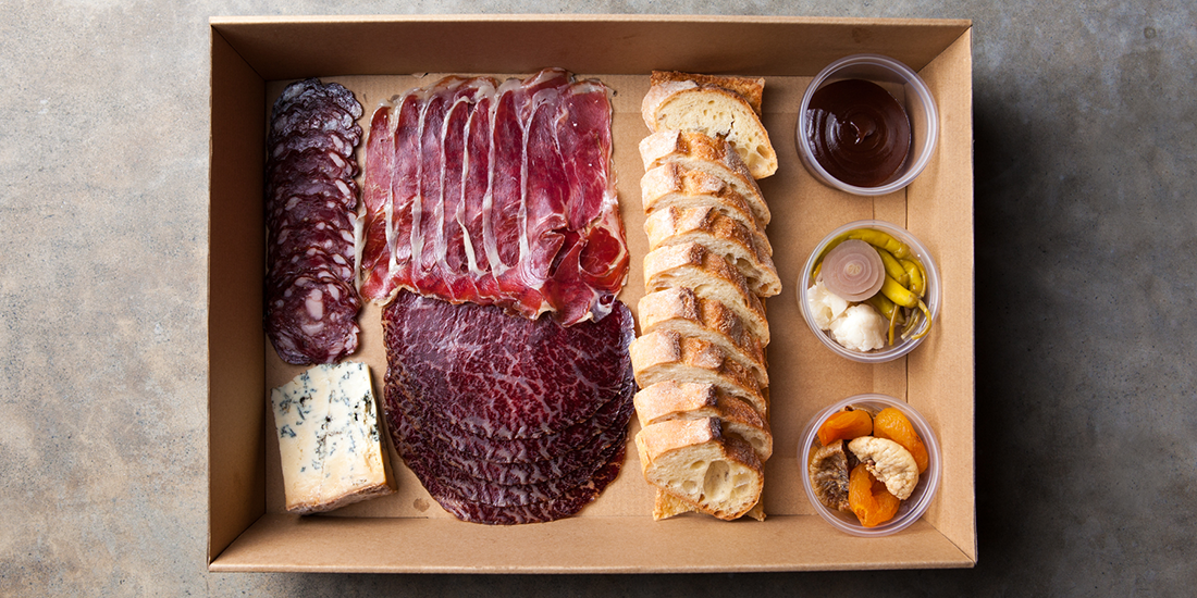 Perk up your picnic with a gourmet charcuterie box from Gerard’s Bar