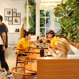 Ivy & Lark brightens up Chermside with fresh food and lush foliage