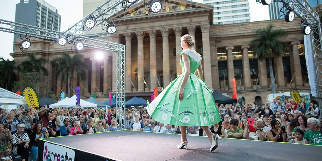 Cool, kind and creative – Recreate celebrates sustainable style with its paper fashion show