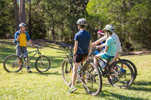 Junior mountain bike skills