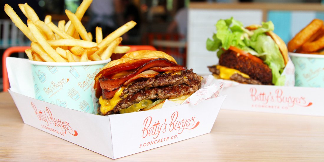 Nice buns! Betty's Burgers & Concrete Co. has arrived in Newstead