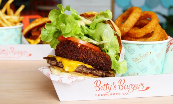Nice buns! Betty's Burgers & Concrete Co. has arrived in Newstead