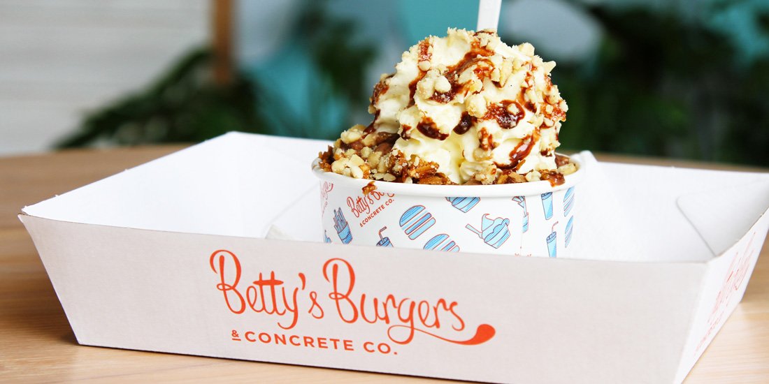 Nice buns! Betty's Burgers & Concrete Co. has arrived in Newstead