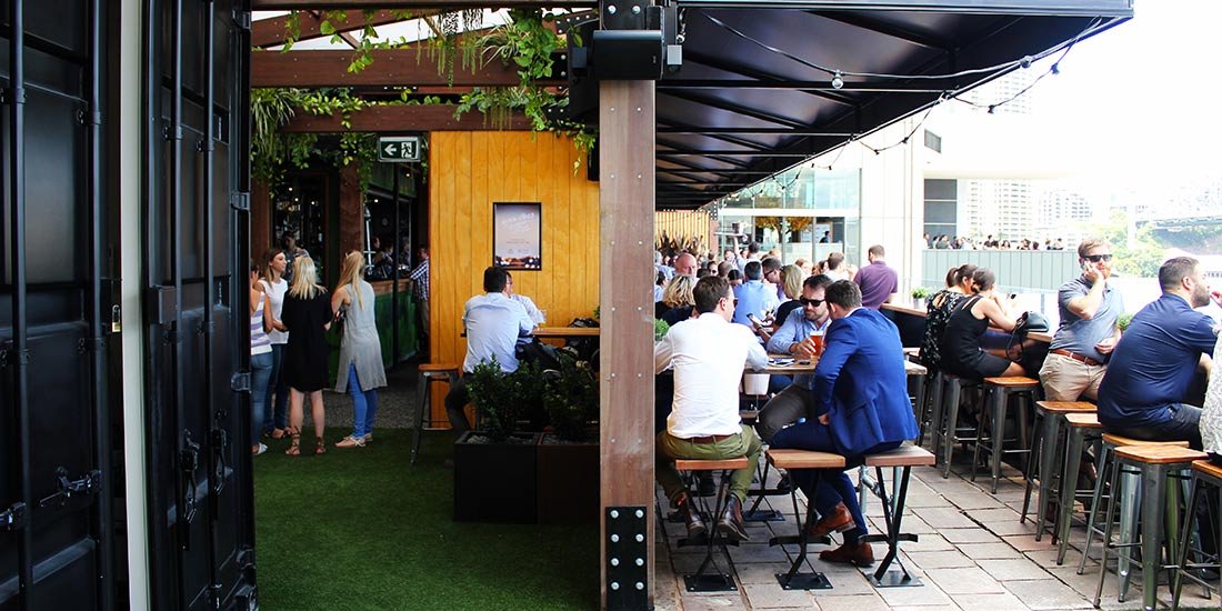 Views, brews and chews – Eagle Street’s Riverland opens to the public