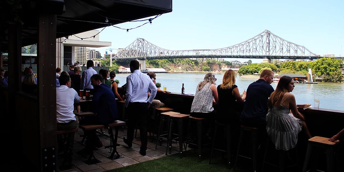 Views, brews and chews – Eagle Street’s Riverland opens to the public