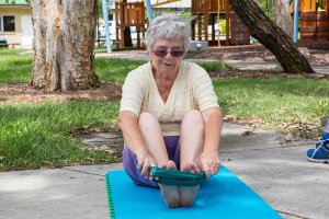 Pilates in the park