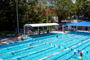 Swimming class