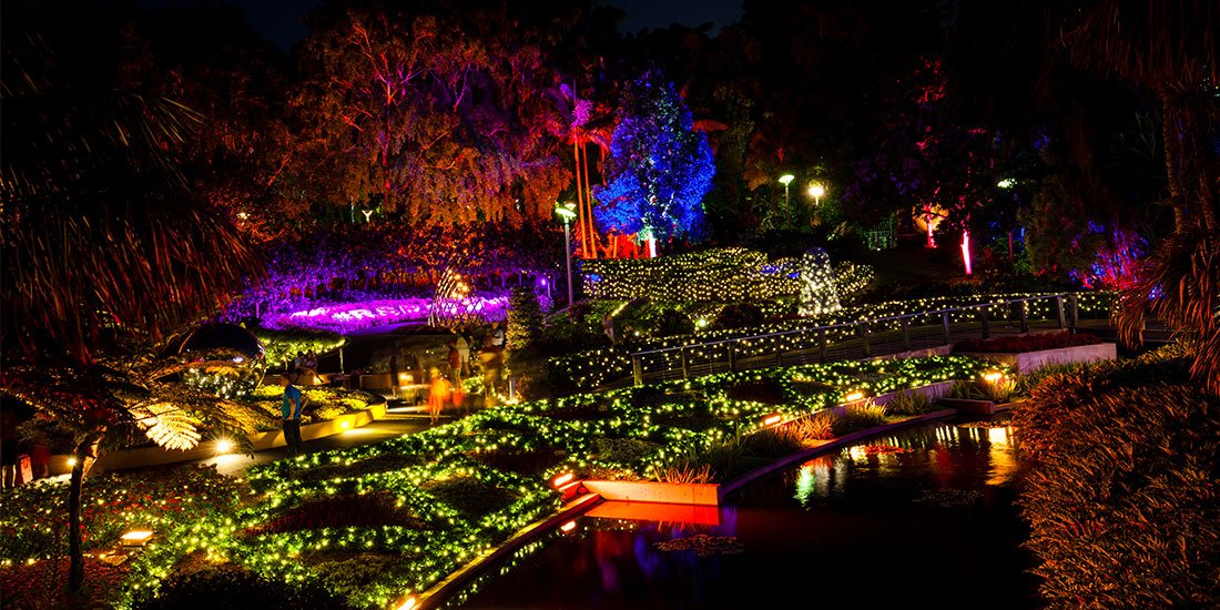 Miracle on Roma Street – the Enchanted Garden returns with a stunning light display