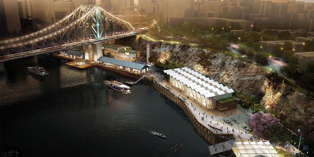 Icons sign on for the prestigious food and drink offering at Howard Smith Wharves