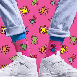 Bold as love – Happy Socks celebrates the legendary Keith Haring with a fresh capsule collection