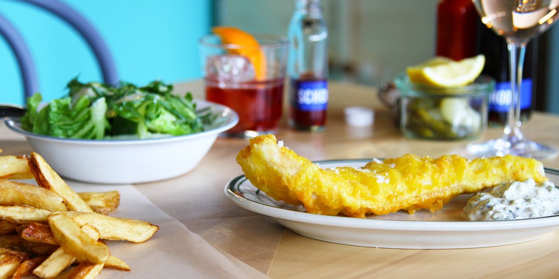 Classic choices with new-school flair – Ol' School brings quality fish and chips (and truffle chip butties) to South Brisbane