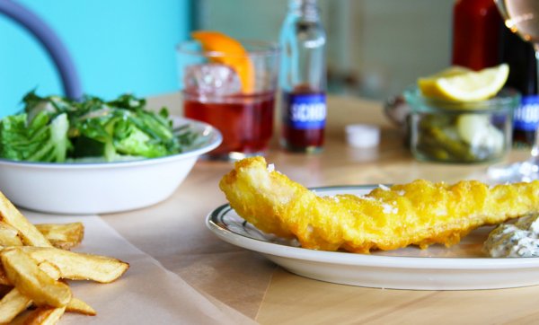 Classic choices with new-school flair – Ol' School brings quality fish and chips (and truffle chip butties) to South Brisbane