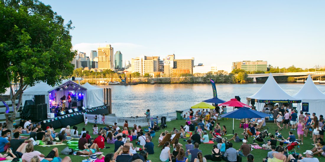 Laid back local vibes abound for Australia Day at South Bank