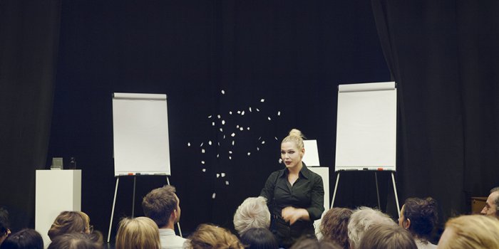 Magic Demonstration ‘Acid Money' performed by Malin Nilsson