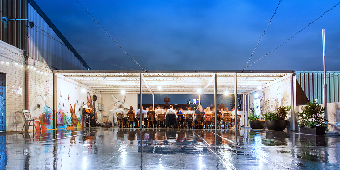 Feast and frolic under the stars at Peters Rooftop in West Village