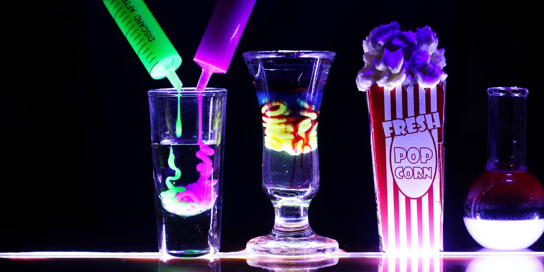Sip science experiments at The Valley's viral newcomer Viscosity