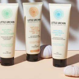 Protect your skin and the coral reefs with Little Urchin natural sunscreen