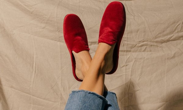 Inside and out – the chic slippers you can wear anywhere (even the pub)