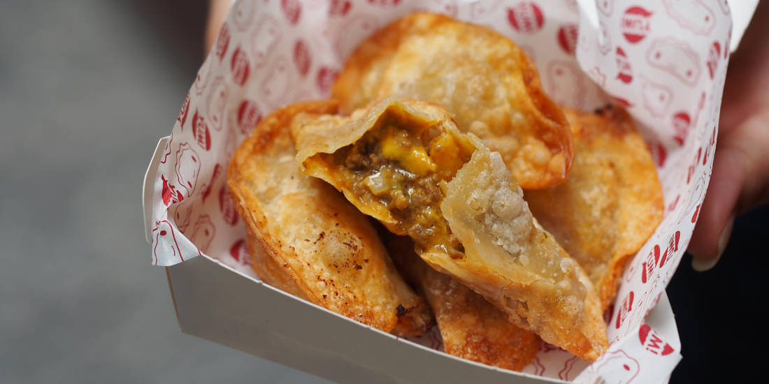 Go gaga over Harajuku Gyoza’s cheeseburger-stuffed dumpling