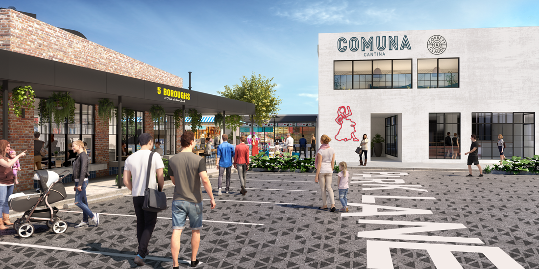 Suburban laneway set for a sprucing with the arrival of Everton Plaza's new dining precinct