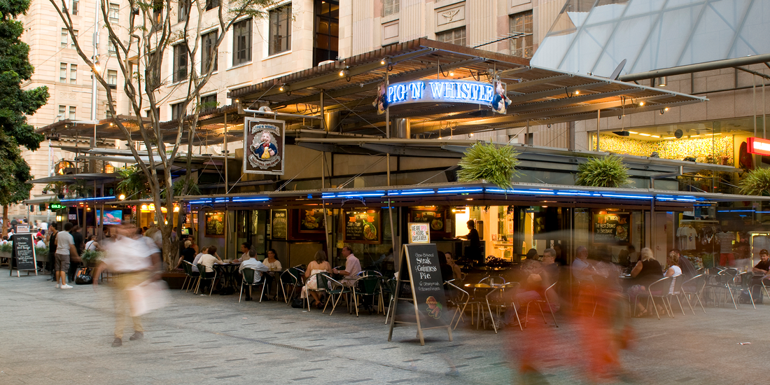 Pig 'N' Whistle Queen Street Mall | Brisbane City bar | The Weekend Edition