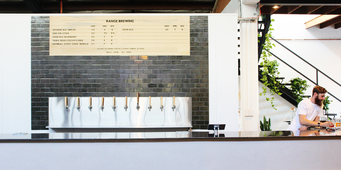 Range Brewing stakes its claim on the craft-beer scene with its modern Newstead brewery