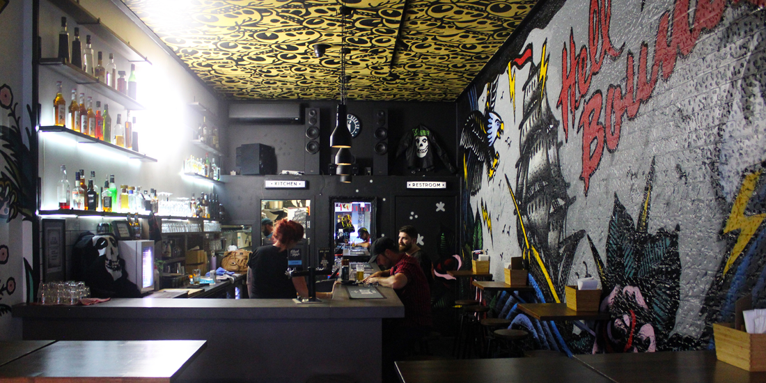 Kick out the jams at New Farm’s grungy bar and diner Hellbound