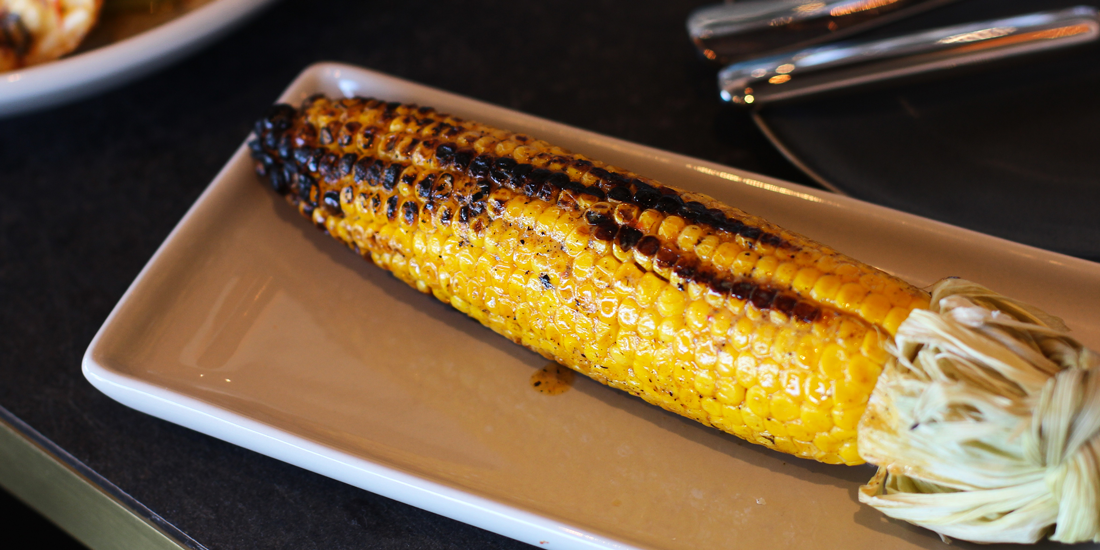 Corn with lime miso butter