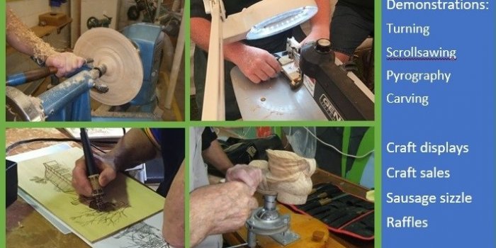 Ipswich Woodcrafts Club Open Day