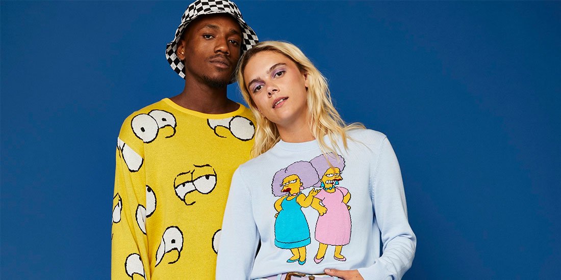 Everything’s coming up ASOS with this vibrant The Simpsons collab