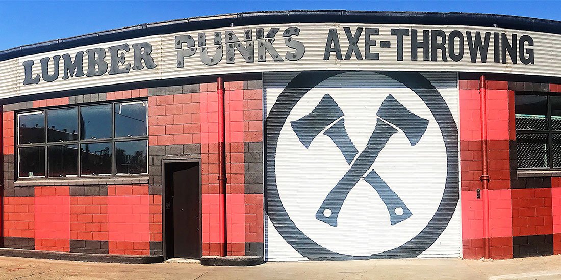 Lumber Punks brings the adrenaline-fuelled sport of axe throwing to Brisbane