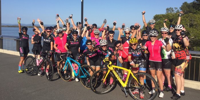 Women Cycling Skills Celebration