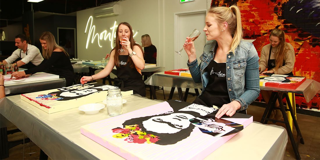 Pinot and Picasso – unleash your inner artist at Brisbane’s latest paint-and-sip venue
